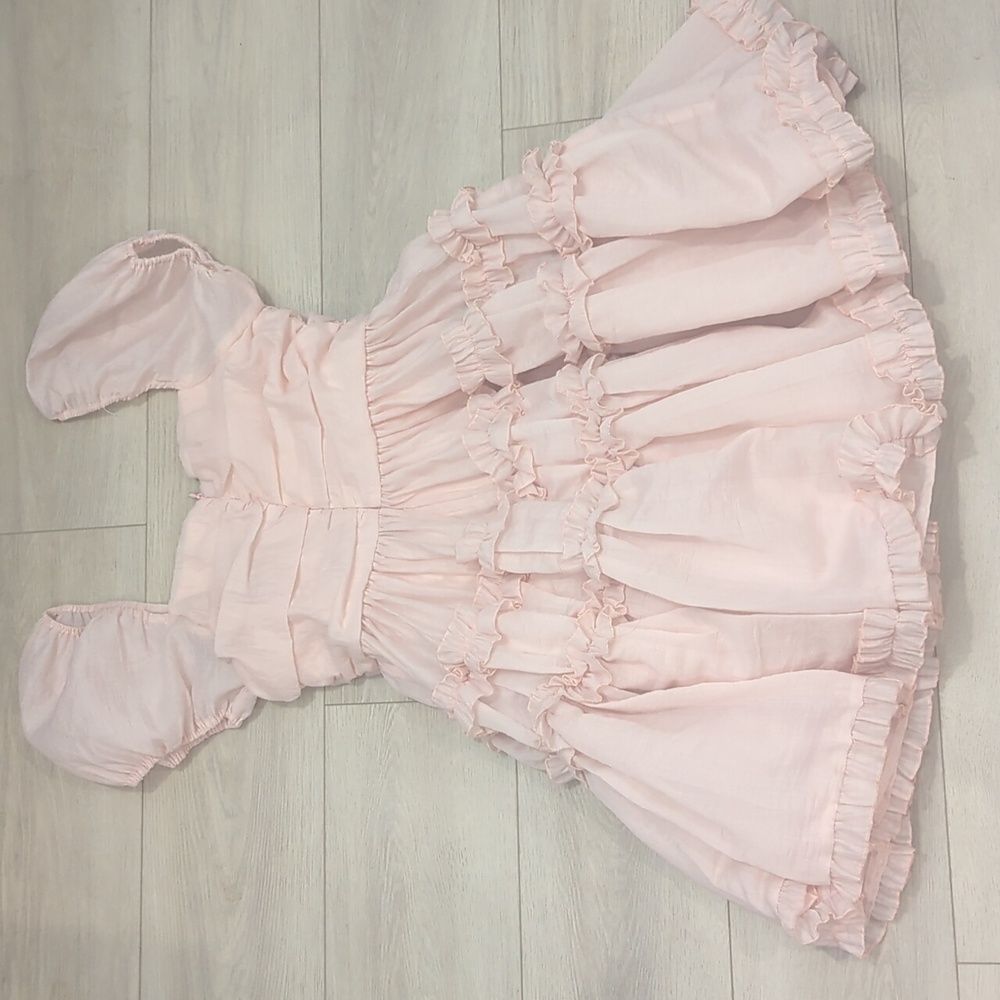 Lillia Ruffle Mini Dress - Picture 6 of 10